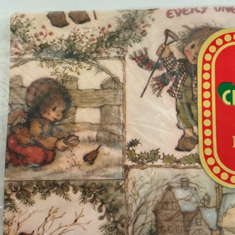 Vintage Hallmark Tiny Tim Wrapping Paper NWT